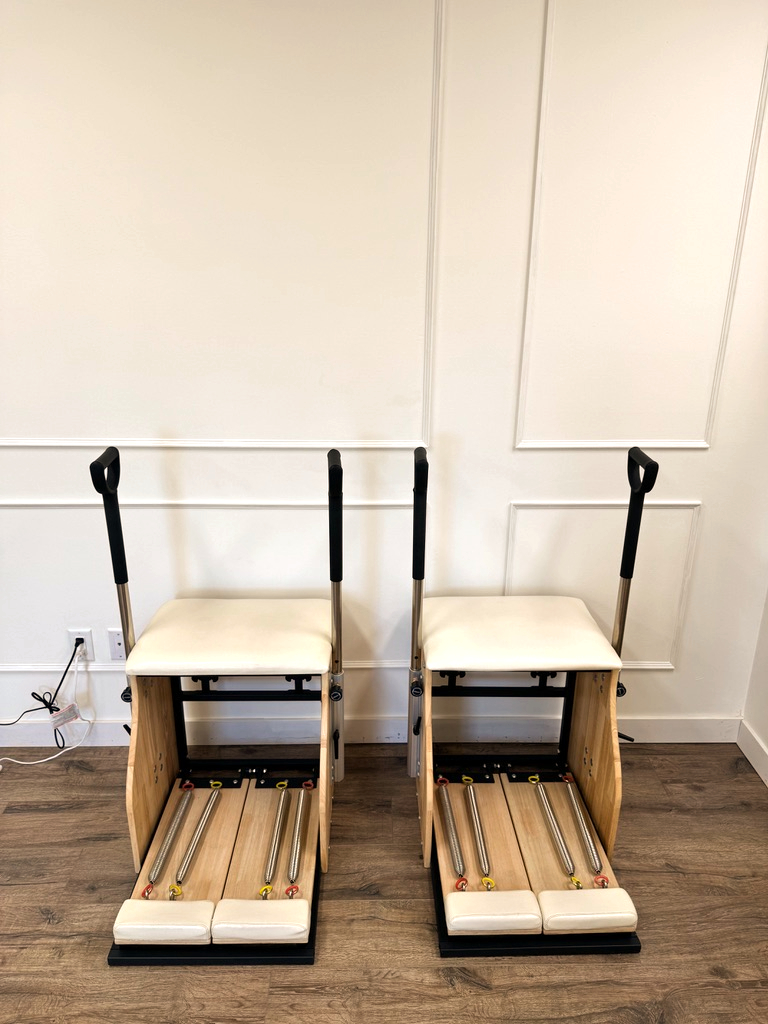 Pilates tower equipment