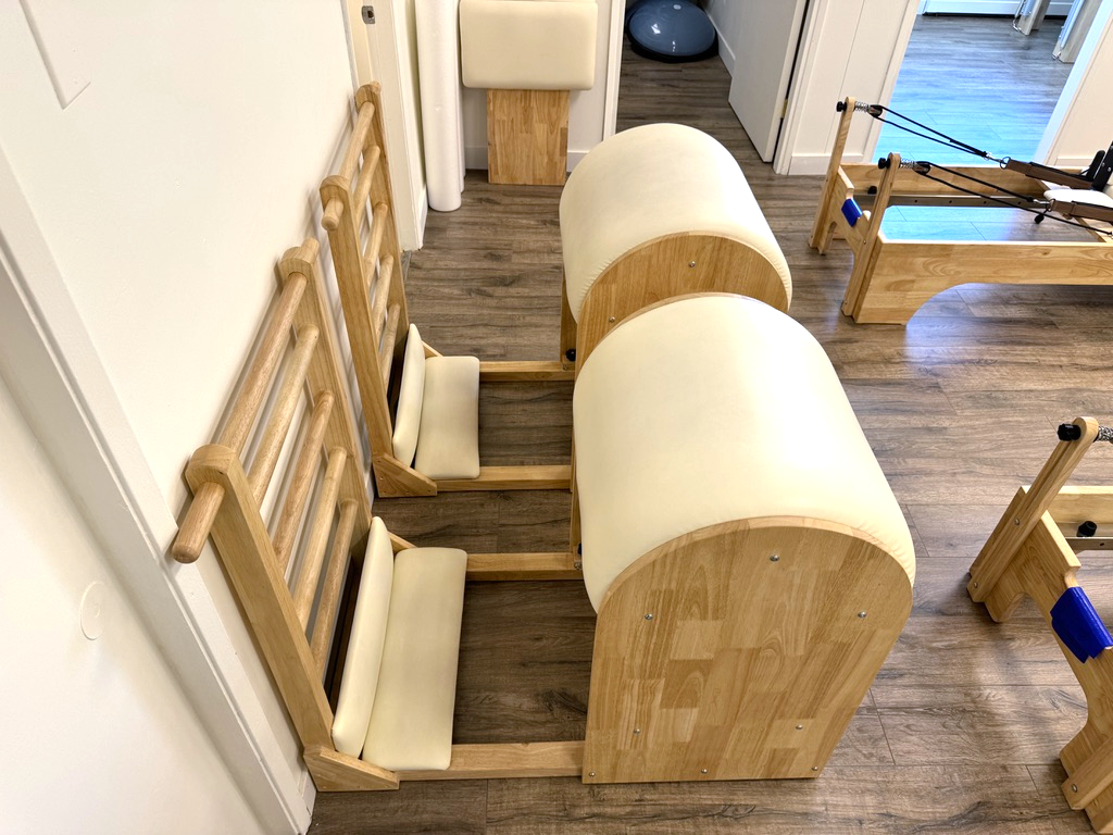 Bright Pilates equipment room